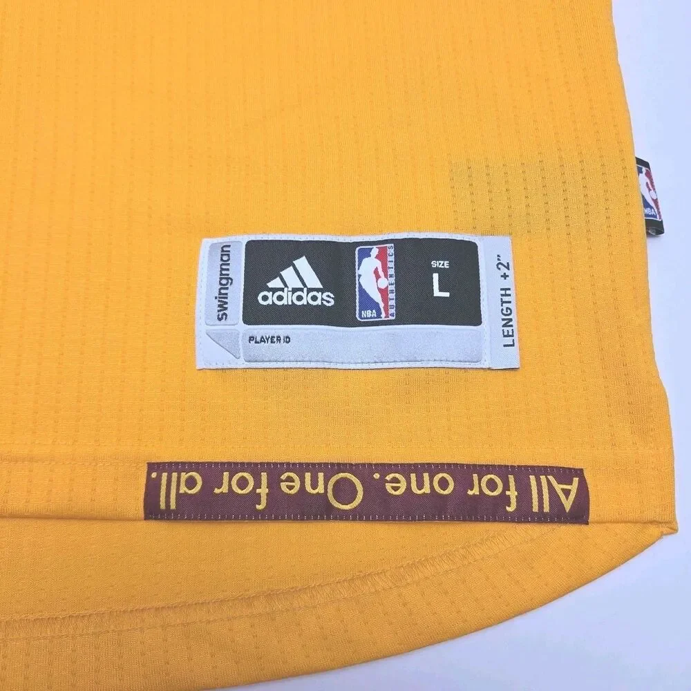 Cleveland Cavaliers Basketball Jersey Swingman Kevin Love #0 Sz Large Cavs NBA